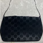 グッチ　スエード　ワンショルダーバッグ